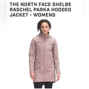 The North Face Shelbe Raschel Parka, size large, color twilight mauve